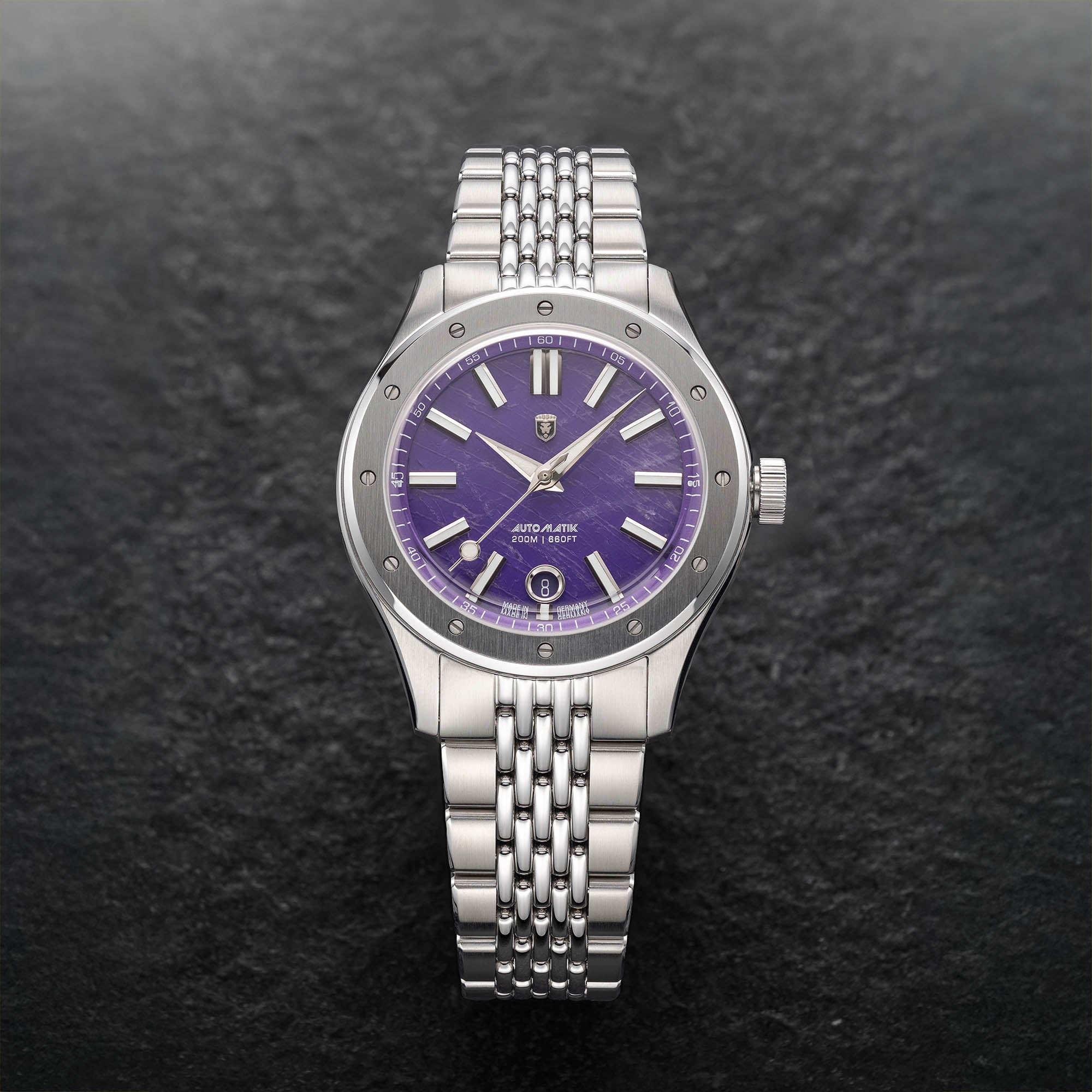 Helicoprion Amethyst - HEINRICH watches